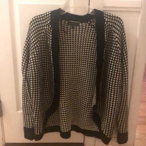 Black and White Cardigan